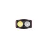 Arkfeld Pro Flat EDC Flashlight with LED Light UV and Laser
